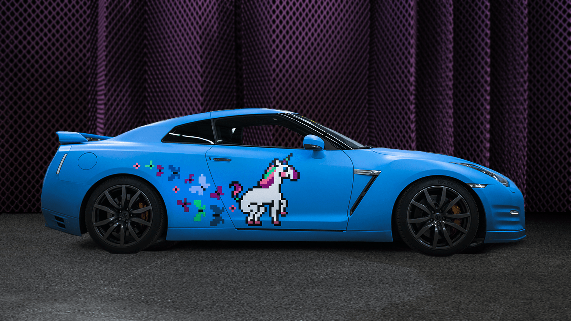 nissan wrapped in art film