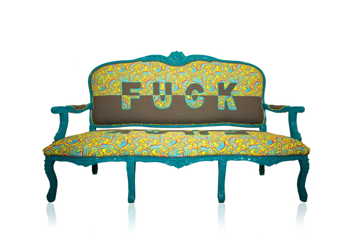 Vulgar sofa - Sigitova + hauteart (modern art furniture)