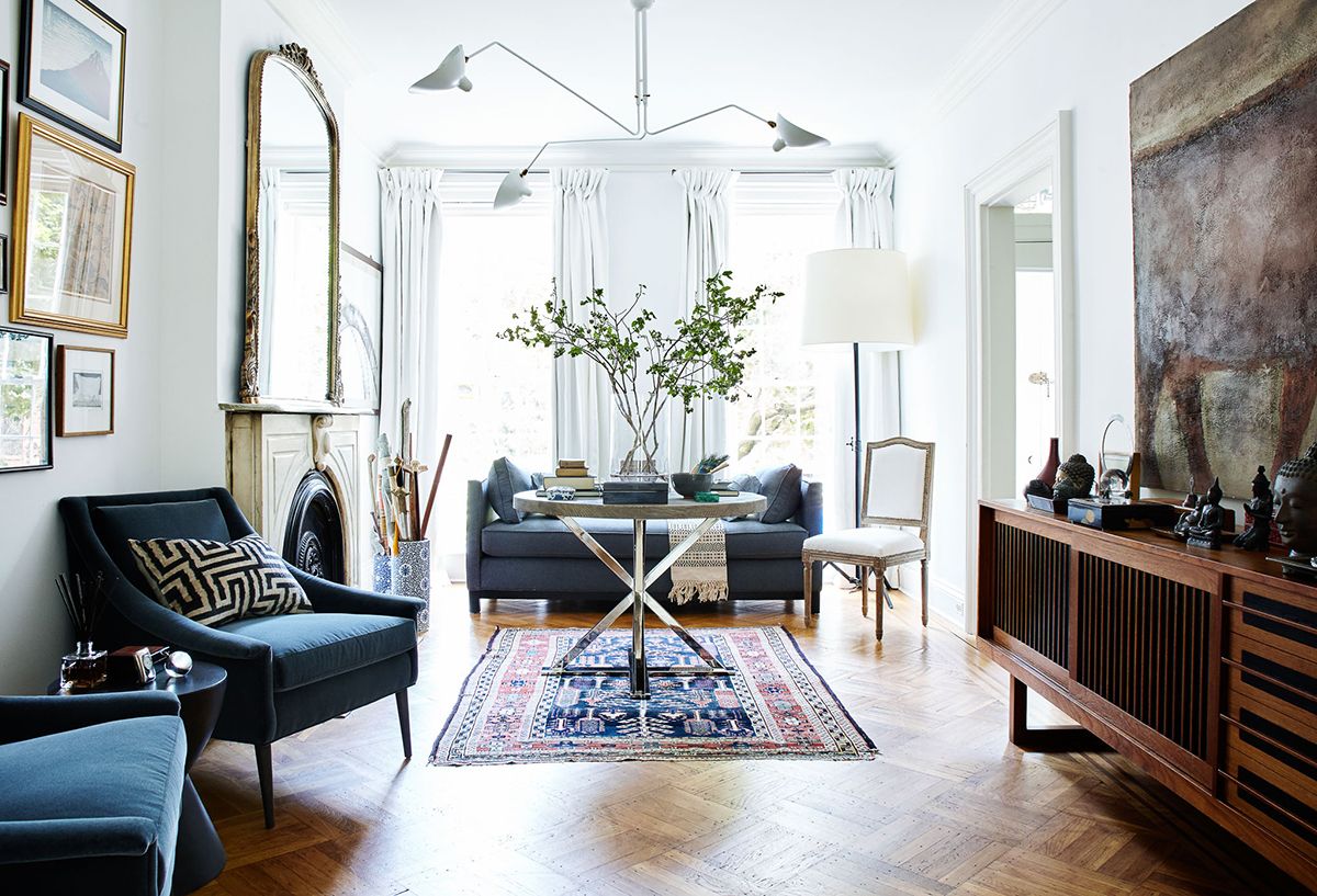Eclecticism style interior example
