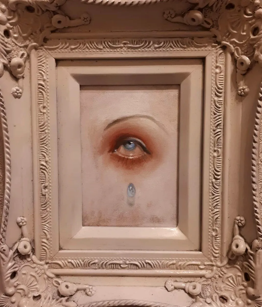 Painting of contemporary artist Vartan Ghazarian - Tear. For sale.